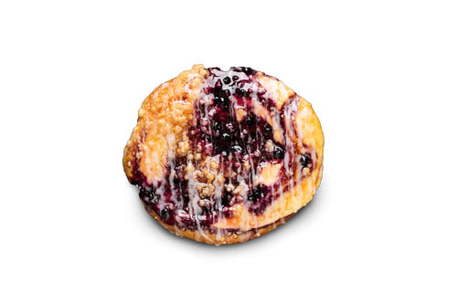 Streuseltaler - Blaubeere, Produkt, Sortiment, Backware, Süßes Gebäck