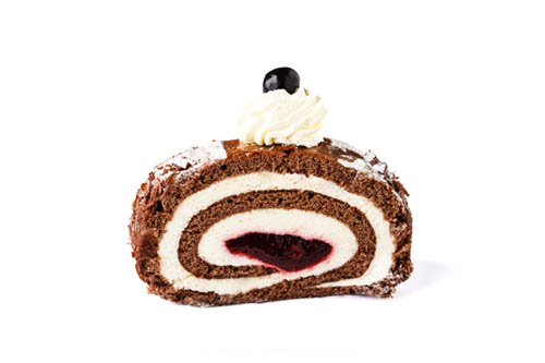 Kirsch - Sahne - Roulade, Produkt, Sortiment, Backware, Patisserie