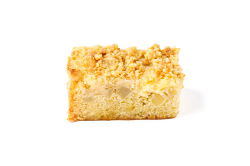 Apfelstreuselschnitte, Produkt, Sortiment, Backware, Patisserie