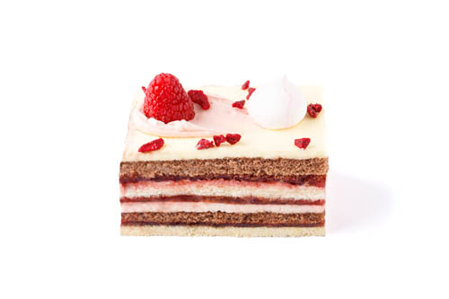 Himbeer - Creme - Schnitte, Produkt, Sortiment, Backware, Patisserie
