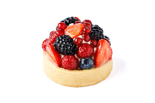 Waldfrucht-Mascarpone-Törtchen, Produkt, Sortiment, Backware, Patisserie