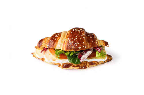 Laugencroissant Camembert, Produkt, Sortiment, Backware, Snack