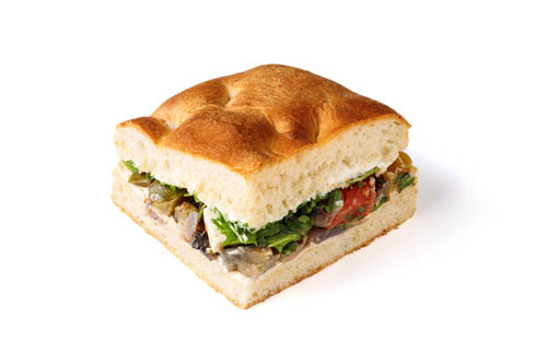 Focaccia Grillgemüse Feta, Produkt, Sortiment, Backware, Snack