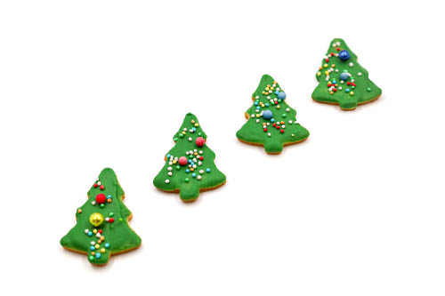 Tannenbäume - Plätzchen, Produkt, Sortiment, Backware, Weihnachtsgebäck