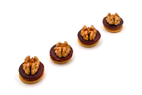 Nussnougat - Plätzchen, Produkt, Sortiment, Backware, Weihnachtsgebäck