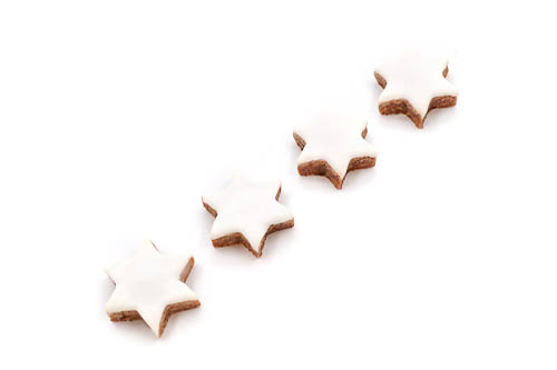 Zimtsterne - Plätzchen, Produkt, Sortiment, Backware, Weihnachtsgebäck