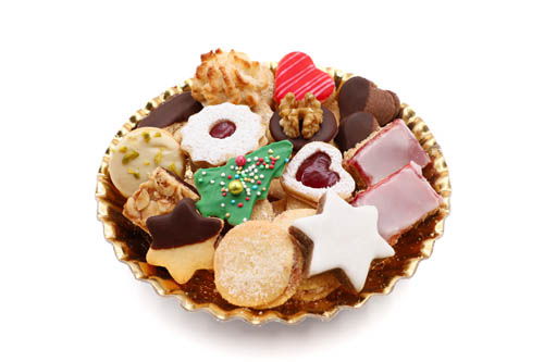 Plätzchenteller - 250 g, Produkt, Sortiment, Backware, Weihnachtsgebäck