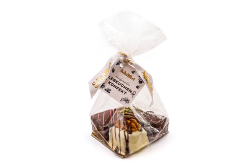 Lebkuchenkonfekt - 4 Stück , Produkt, Sortiment, Backware, Weihnachtsgebäck