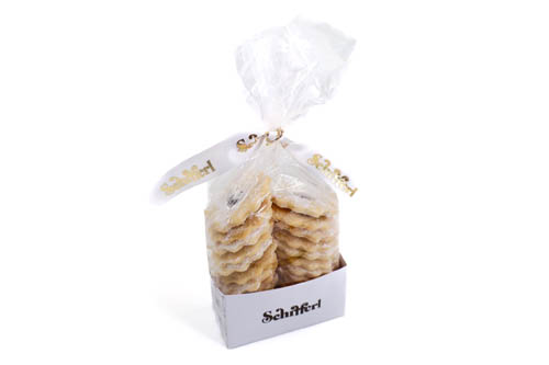 Linzer Plätzchen - verpackt, Produkt, Sortiment, Backware, Weihnachtsgebäck